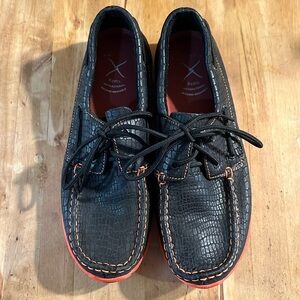 Twisted X Boat Shoe Driving Moc, Women’s 8.5